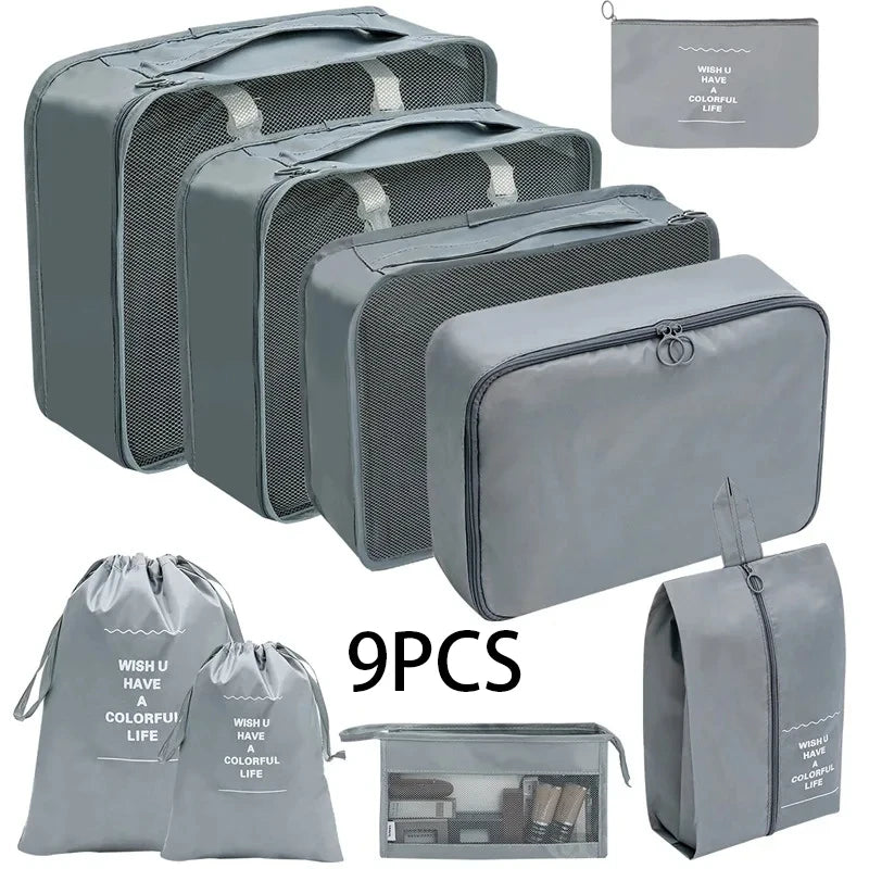 Travel Storage Bag Set – 7-10 Pieces