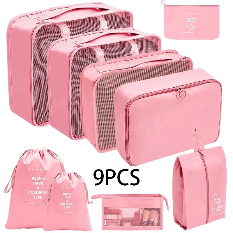 Travel Storage Bag Set – 7-10 Pieces