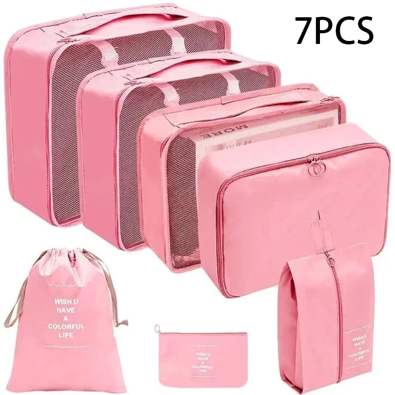 Travel Storage Bag Set – 7-10 Pieces