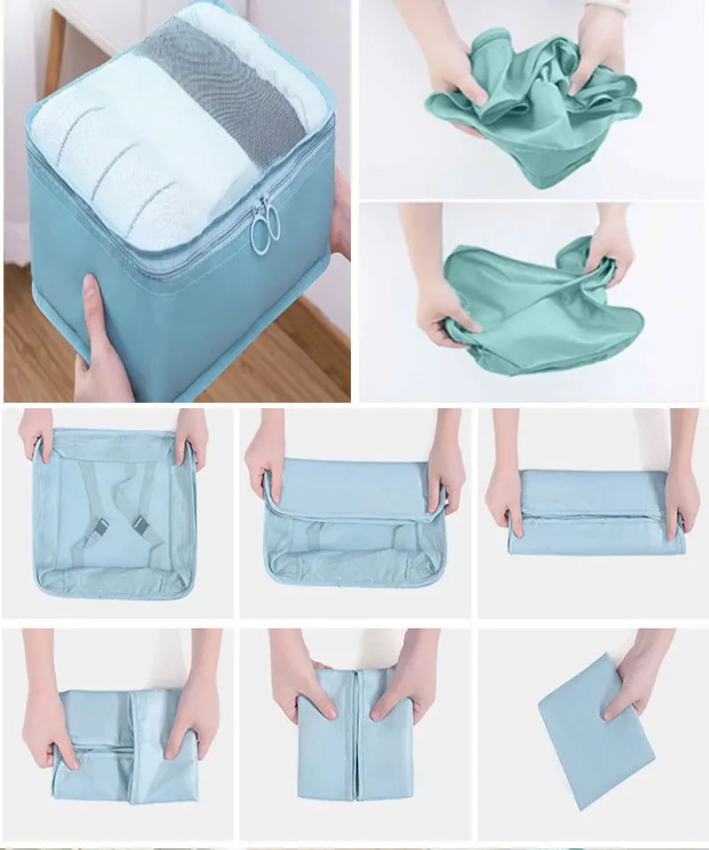 Travel Storage Bag Set – 7-10 Pieces