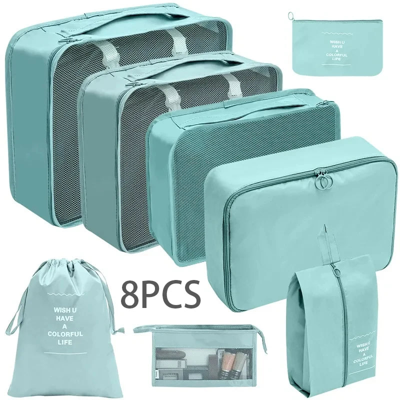 Travel Storage Bag Set – 7-10 Pieces