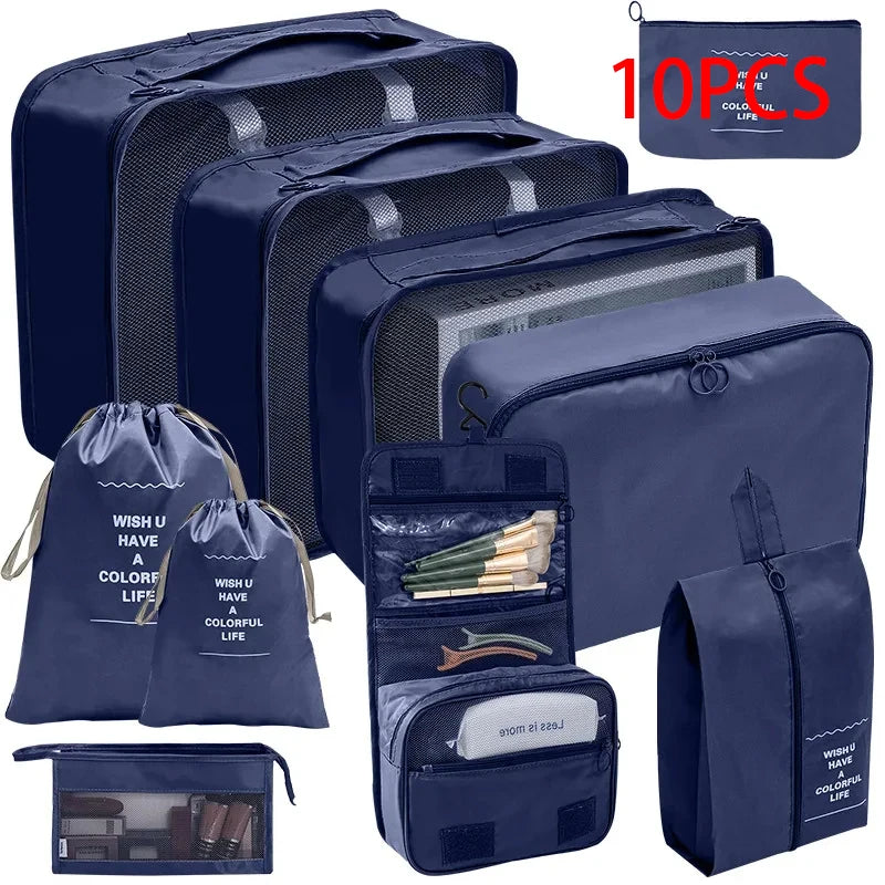 Travel Storage Bag Set – 7-10 Pieces