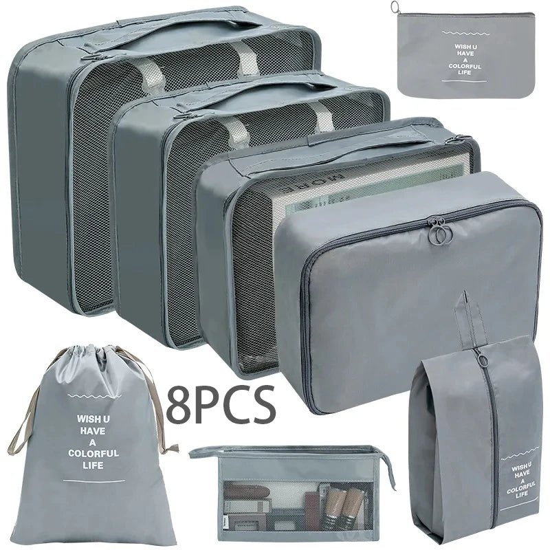 Travel Storage Bag Set – 7-10 Pieces