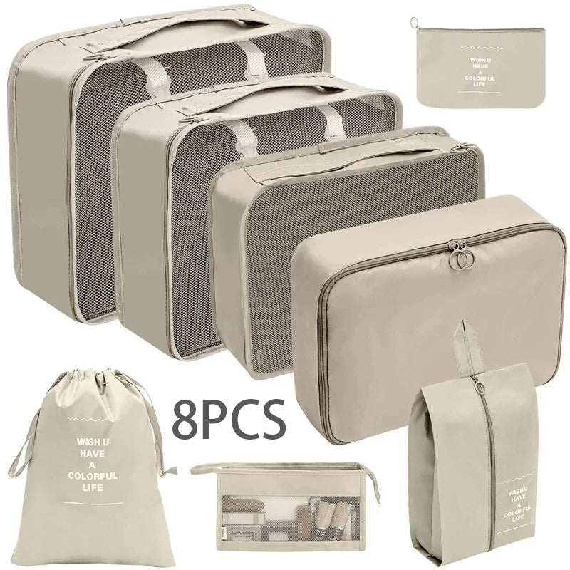 Travel Storage Bag Set – 7-10 Pieces
