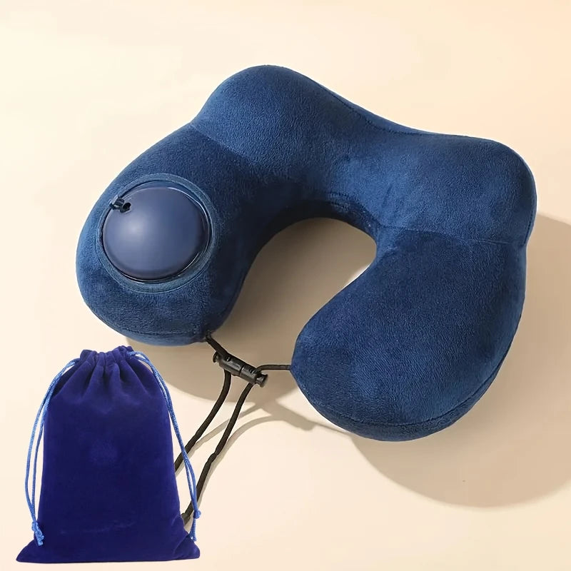כרית צוואר לטיולים מתנפחת