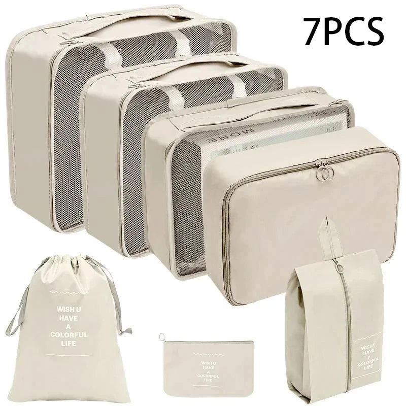 Travel Storage Bag Set – 7-10 Pieces