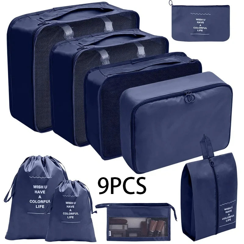 Travel Storage Bag Set – 7-10 Pieces