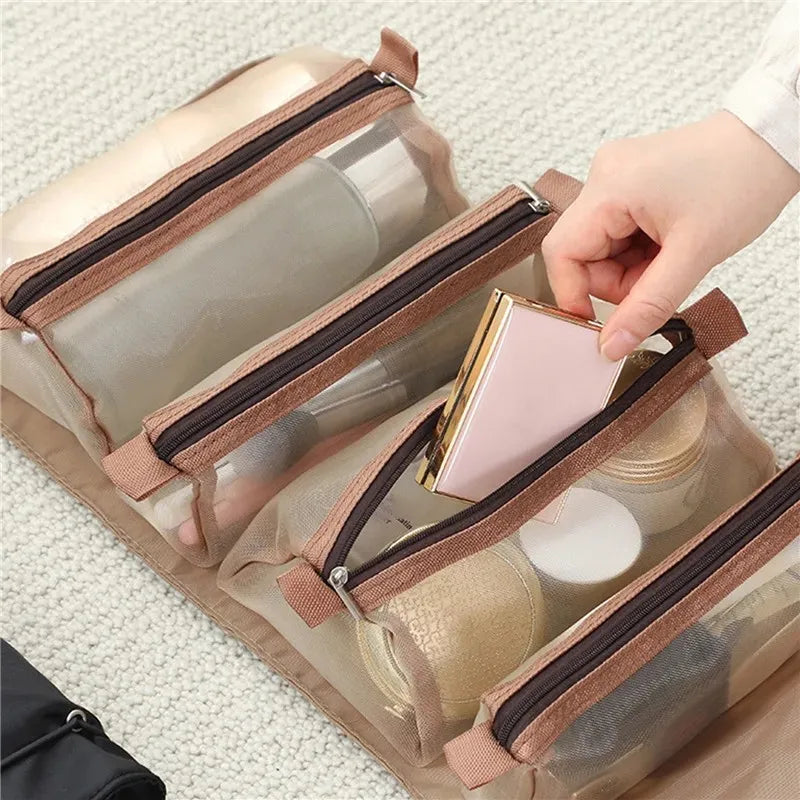 Cosmetic Bag Portable Large- תיק קוסמטיקה נשלף 4 ב-1