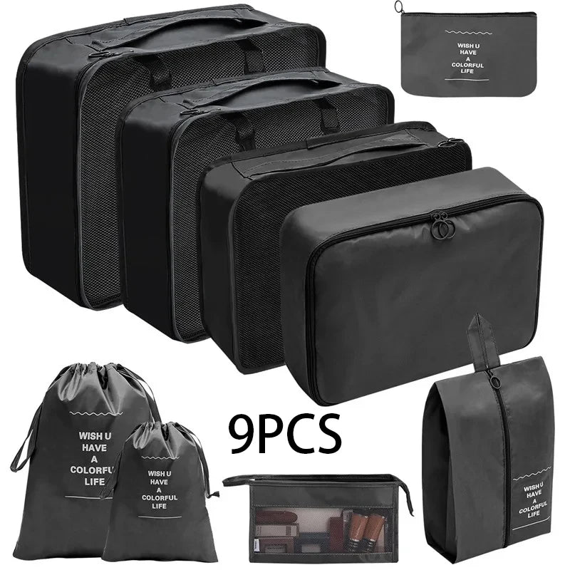 Travel Storage Bag Set – 7-10 Pieces