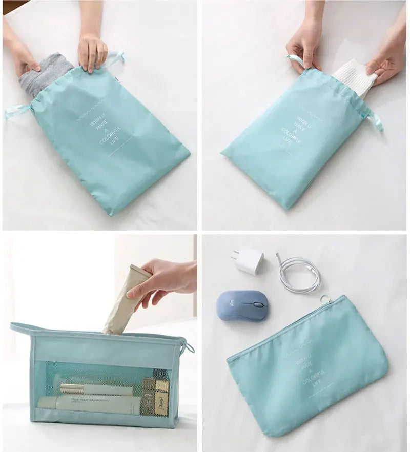 Travel Storage Bag Set – 7-10 Pieces