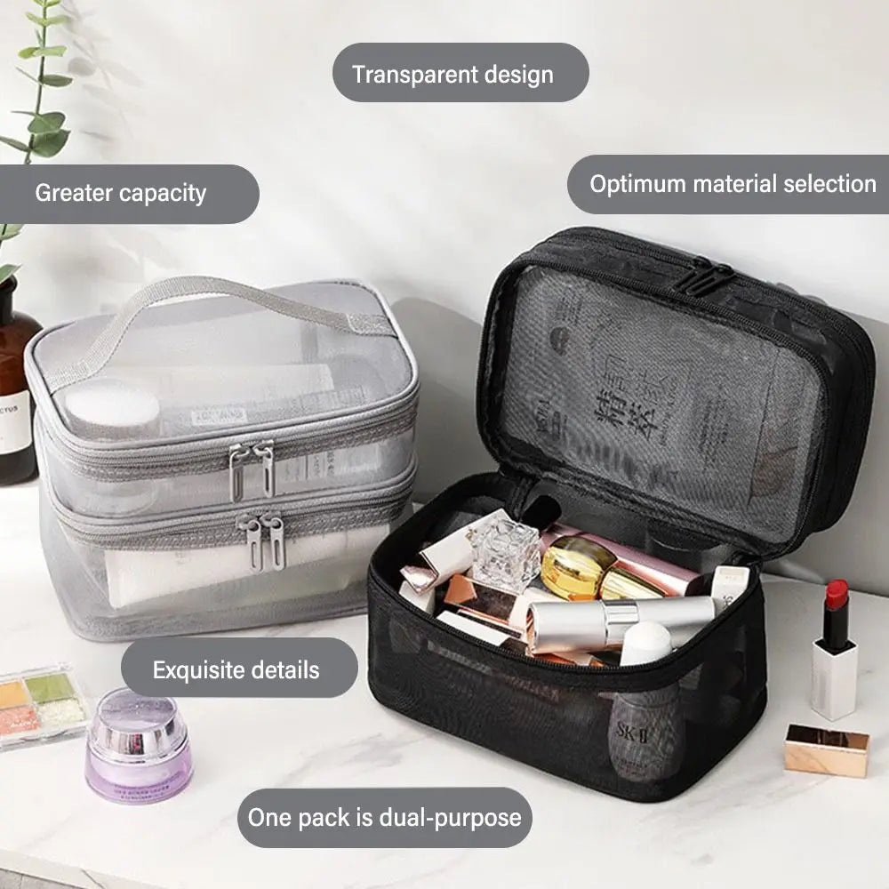 Travel Cosmetic Bag Storage 1/2/3 layer- תיק קוסמטיקה