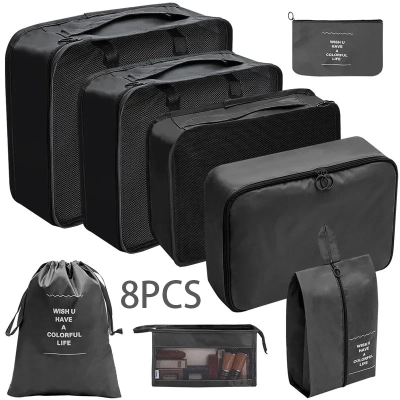 Travel Storage Bag Set – 7-10 Pieces