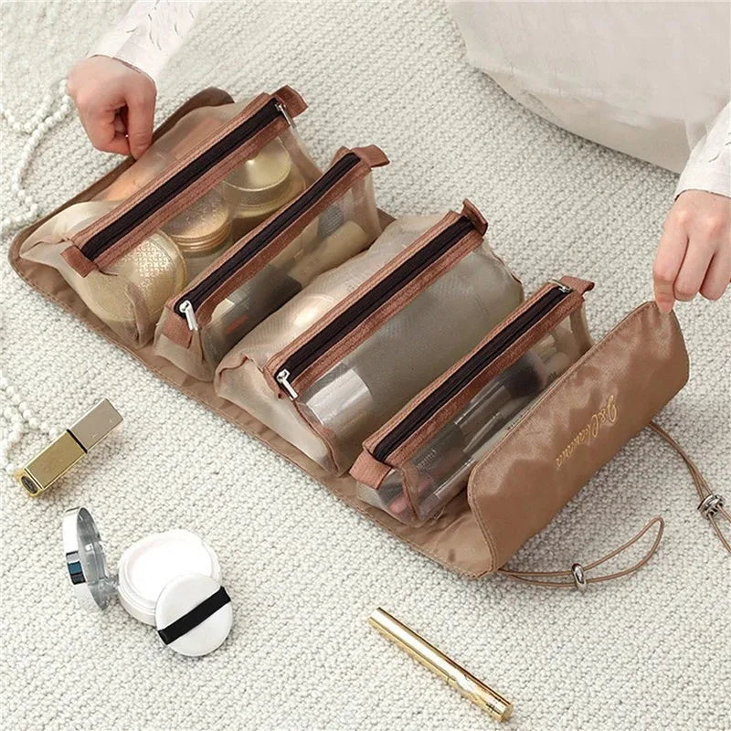 Cosmetic Bag Portable Large- תיק קוסמטיקה נשלף 4 ב-1