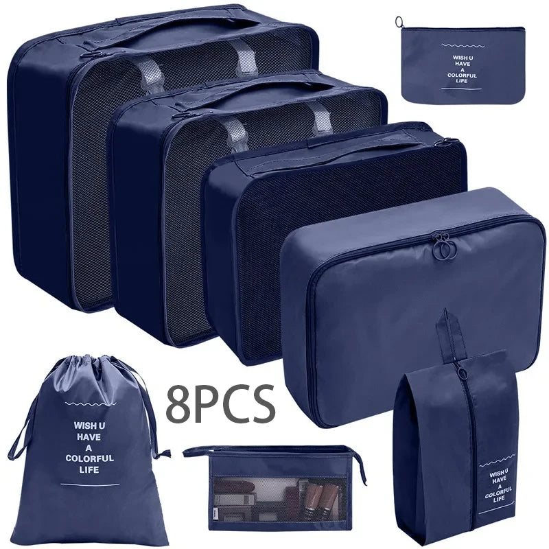 Travel Storage Bag Set – 7-10 Pieces