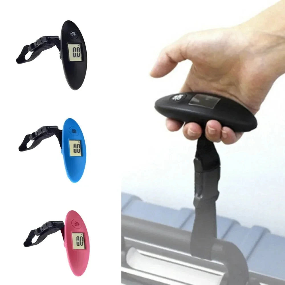 משקל דיגיטלי למזוודה – מיני LCD נייד (עד 40 ק"ג)