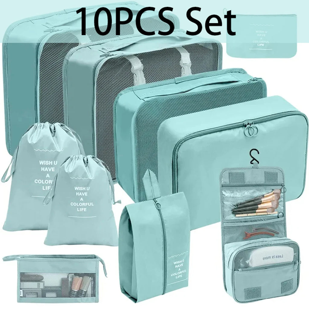 Travel Storage Bag Set – 7-10 Pieces