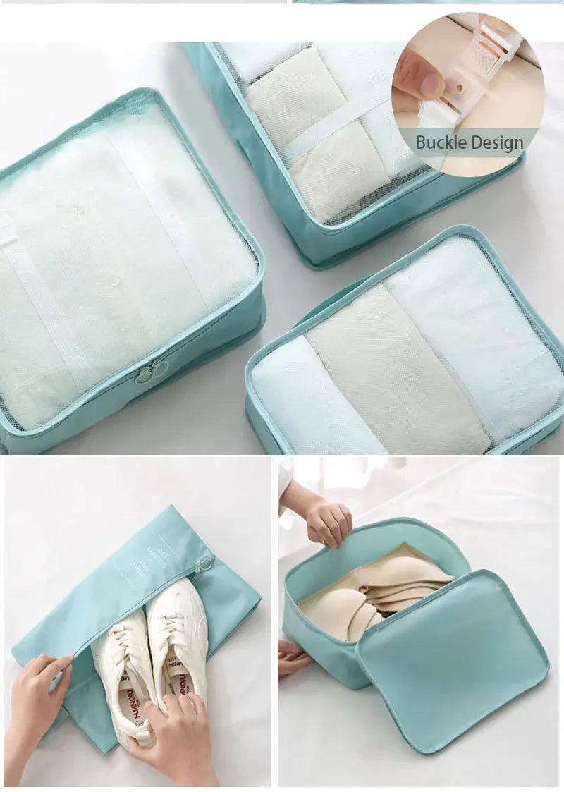 Travel Storage Bag Set – 7-10 Pieces
