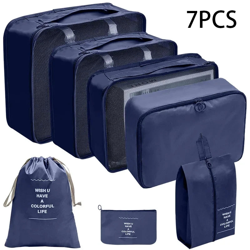 Travel Storage Bag Set – 7-10 Pieces