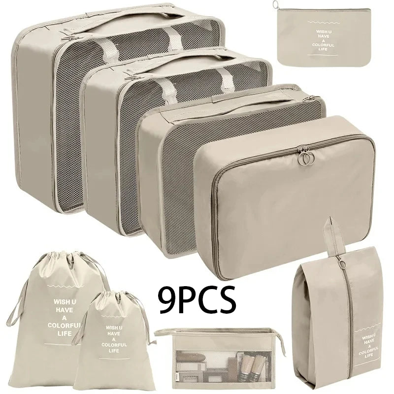 Travel Storage Bag Set – 7-10 Pieces