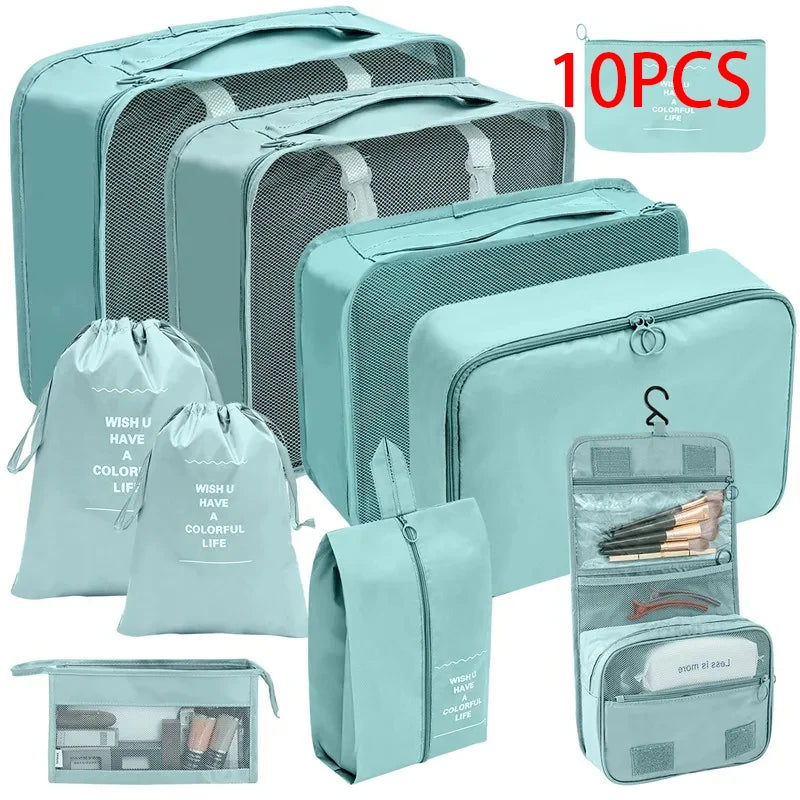 Travel Storage Bag Set – 7-10 Pieces