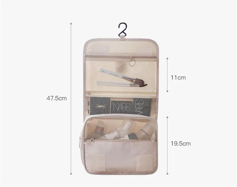 Travel Makeup Bag Waterproof - תיק רחצה