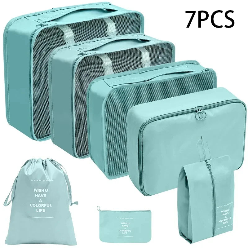 Travel Storage Bag Set – 7-10 Pieces