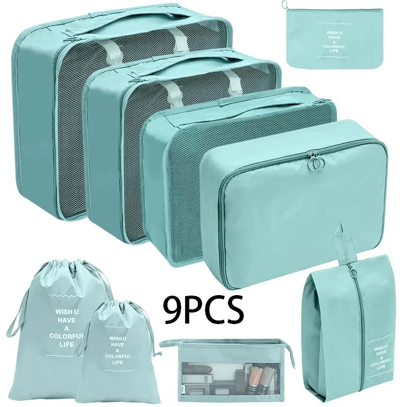 Travel Storage Bag Set – 7-10 Pieces
